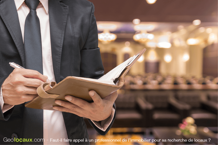 Faire Appel Professionnel Broker Immobilier Entreprise Recherche Locaux