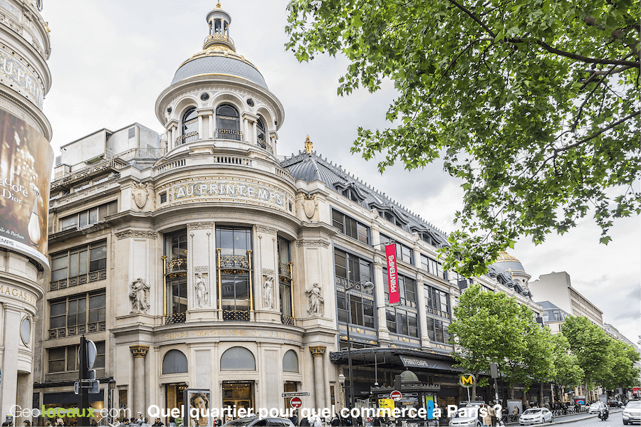 Quel quartier quel commerce Paris