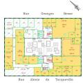 Location de bureau de 1 148 m² à Antony - 92160 plan - 1
