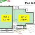 Location de bureau de 603 m² à Saint-Alban-de-Roche - 38080 plan - 2