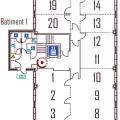 Location de bureau de 140 m² à Seclin - 59113 plan - 1