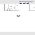 Location d'entrepôt de 835 m² à Haravilliers - 95640 plan - 3