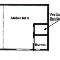 Location d'entrepôt de 535 m² à Meyzieu - 69330 plan - 2