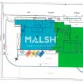 Location d'entrepôt de 577 m² à Rillieux-la-Pape - 69140 plan - 1