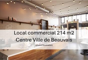 Location local commercial Beauvais (60000) - 214 m²
