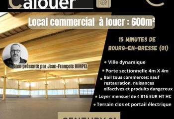 Location local commercial Bourg-en-Bresse (01000) - 602 m²