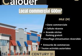 Location local commercial Dole (39100) - 600 m²