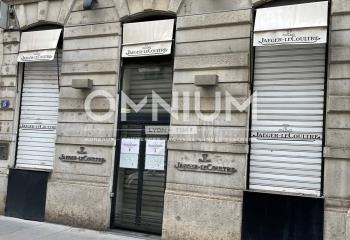 Location local commercial Lyon 2 (69002) - 59 m²