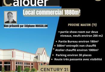 Location local commercial Mâcon (71000) - 1880 m²