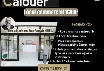 Location local commercial Oyonnax (01100) - 160 m² à Oyonnax - 01100