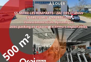 Location local commercial Saint-Mitre-les-Remparts (13920) - 500 m² à Saint-Mitre-les-Remparts - 13920