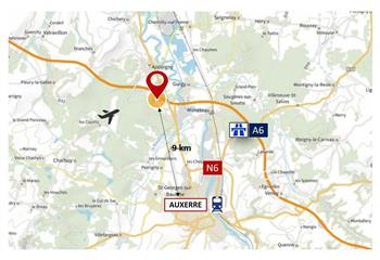 Location activité/entrepôt Appoigny (89380) - 46000 m² à Appoigny - 89380