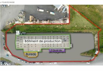 Location activité/entrepôt Châteauneuf-sur-Charente (16120) - 1700 m² à Châteauneuf-sur-Charente - 16120