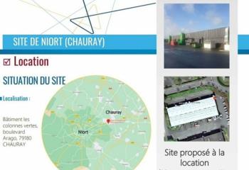 Location activité/entrepôt Chauray (79180) - 2763 m² à Chauray - 79180