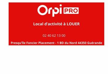 Location activité/entrepôt Guérande (44350) - 114 m² à Guérande - 44350