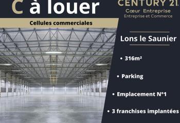 Location activité/entrepôt Lons-le-Saunier (39000) - 316 m² à Lons-le-Saunier - 39000