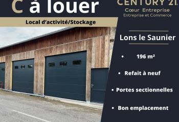 Location activité/entrepôt Lons-le-Saunier (39000) - 196 m² à Lons-le-Saunier - 39000