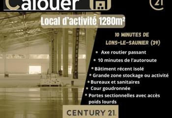 Location activité/entrepôt Lons-le-Saunier (39000) - 1280 m² à Lons-le-Saunier - 39000