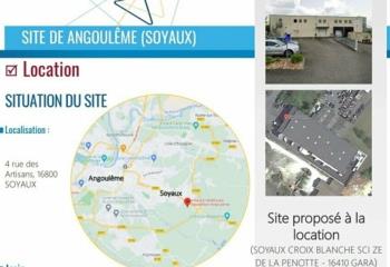 Location activité/entrepôt Soyaux (16800) - 2611 m² à Soyaux - 16800