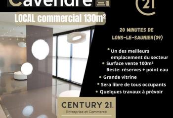 Local commercial à vendre Lons-le-Saunier (39000) - 130 m² à Lons-le-Saunier - 39000