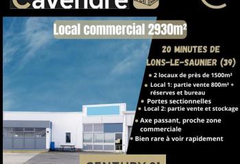 Local commercial à vendre Lons-le-Saunier (39000) - 2920 m² à Lons-le-Saunier - 39000