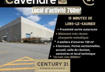 Activité/Entrepôt à vendre Lons-le-Saunier (39000) - 760 m² à Lons-le-Saunier - 39000
