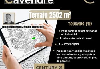 Terrain à vendre Tournus (71700) - 2502 m² à Tournus - 71700