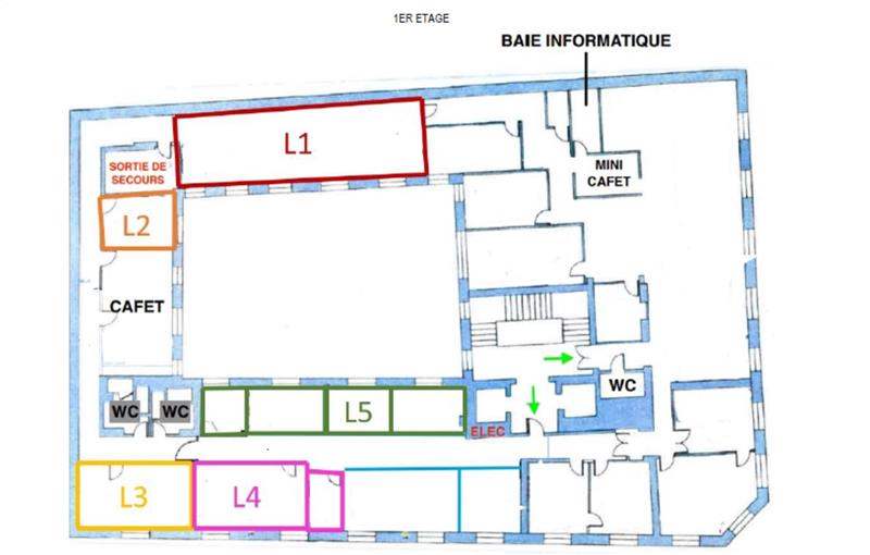 Coworking & bureaux flexibles à Paris 9 - 75009 plan - 1