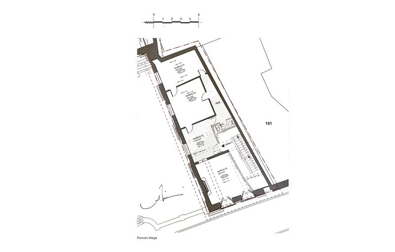 Location de bureau de 188 m² à Aix-en-Provence - 13100 plan - 1