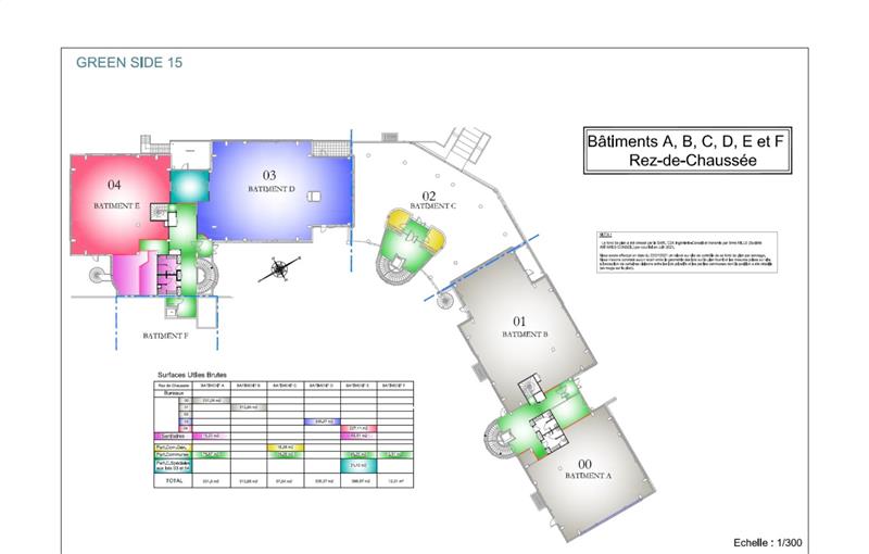 Location de bureau de 994 m² à Biot - 06410 plan - 1