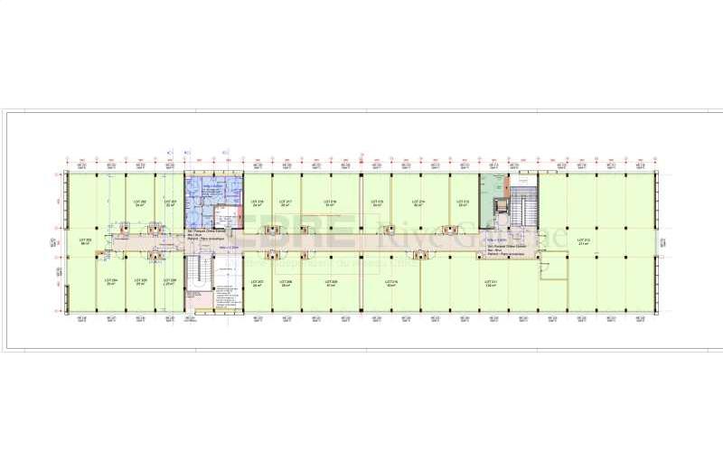 Location de bureau de 205 m² à Bischheim - 67800 plan - 1