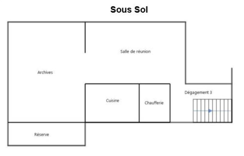 Location de bureau de 301 m² à Bordeaux - 33000 plan - 1