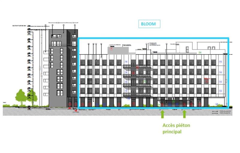 Location de bureau de 3 723 m² à Bordeaux - 33000 plan - 1