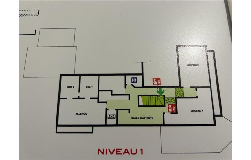 Location de bureau de 45 m² à Bordeaux - 33000 plan - 1