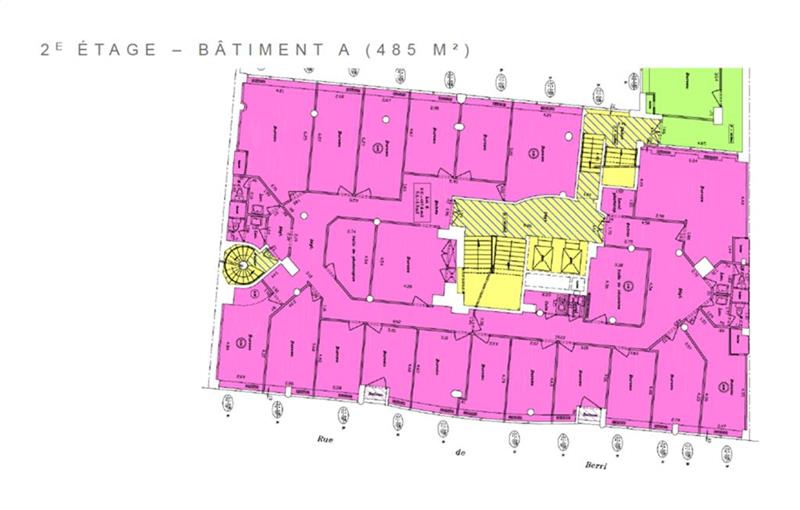 Location de bureau de 357 m² à Boulogne-Billancourt - 92100 plan - 1