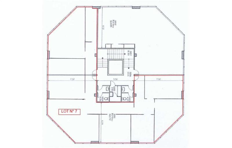 Location de bureau de 254 m² à Bruges - 33520 plan - 1