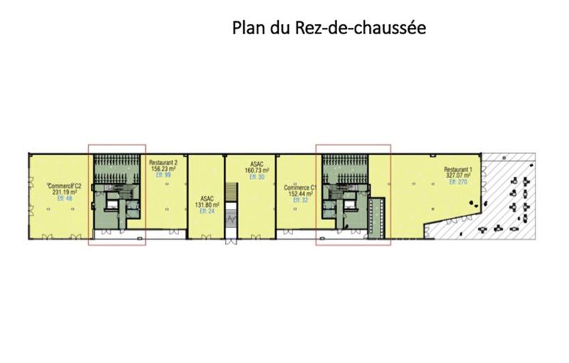 Location de bureau de 2 762 m² à Carquefou - 44470 plan - 1