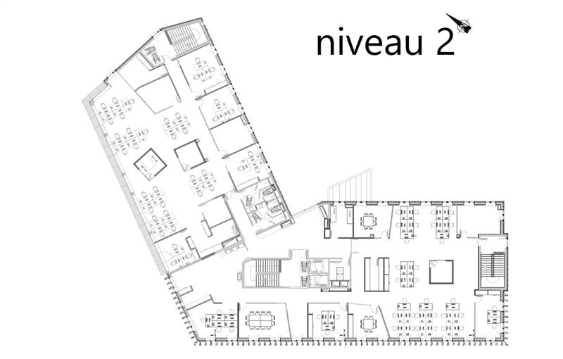 Location de bureau de 1 232 m² à Cesson-Sévigné - 35510 plan - 1