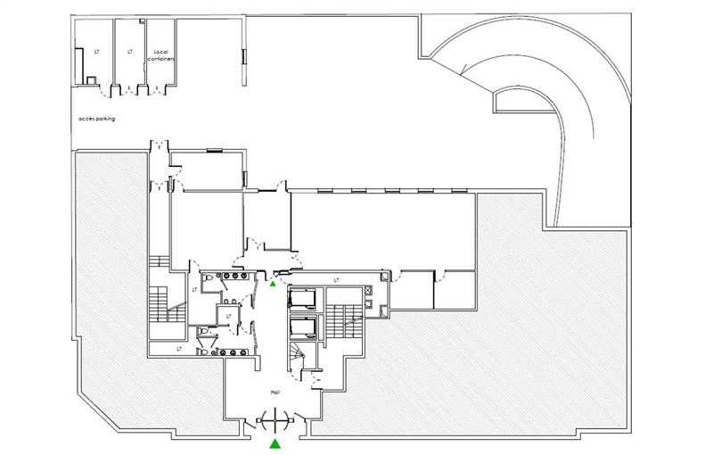 Location de bureau de 3 590 m² à Chessy - 77700 plan - 1