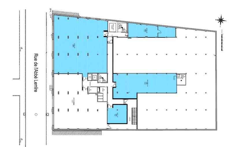 Location de bureau de 68 m² à La Madeleine - 59110 plan - 1