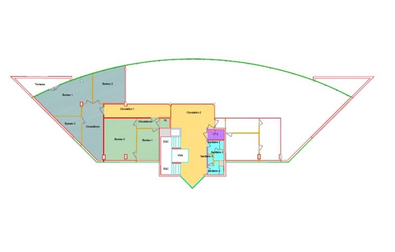 Location de bureau de 142 m² à Labège - 31670 plan - 1