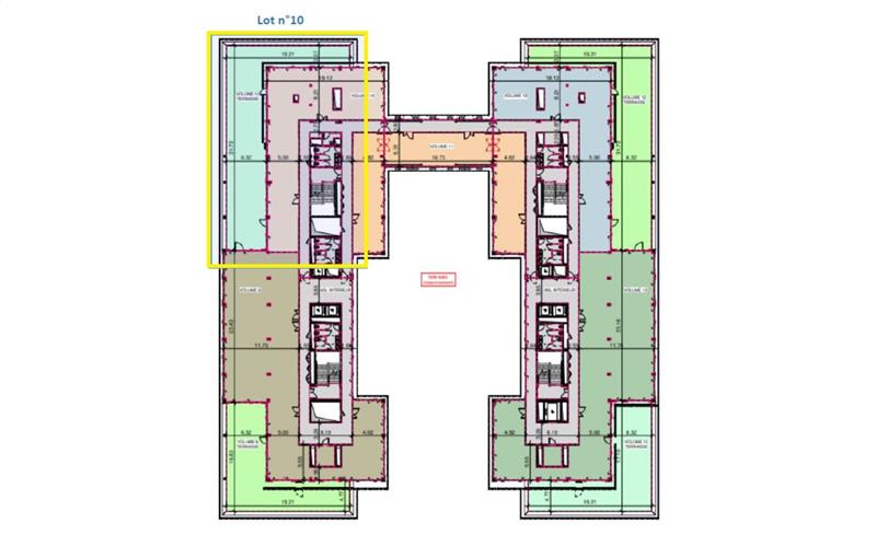 Location de bureau de 561 m² à Labège - 31670 plan - 1
