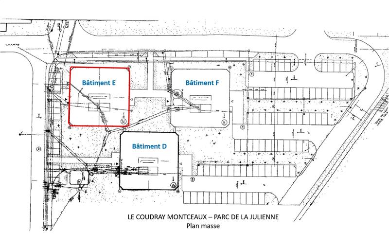 Location de bureau de 311 m² à Le Coudray-Montceaux - 91830 plan - 1