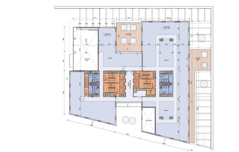Location de bureau de 8 451 m² à Levallois-Perret - 92300 plan - 1