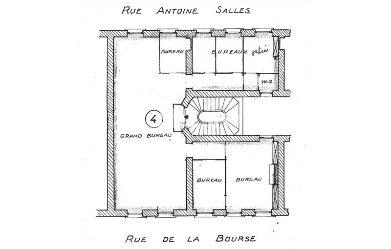Location de bureau de 150 m² à Lyon 2 - 69002 plan - 1