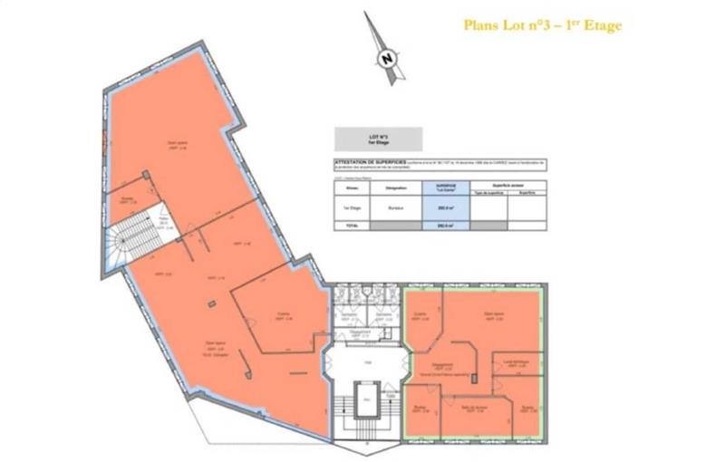 Location de bureau de 3 318 m² à Lyon 3 - 69003 plan - 1