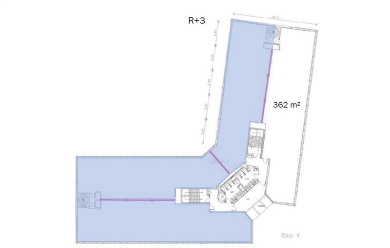 Location de bureau de 4 671 m² à Lyon 3 - 69003 plan - 1