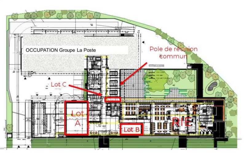 Location de bureau de 330 m² à Lyon 7 - 69007 plan - 1