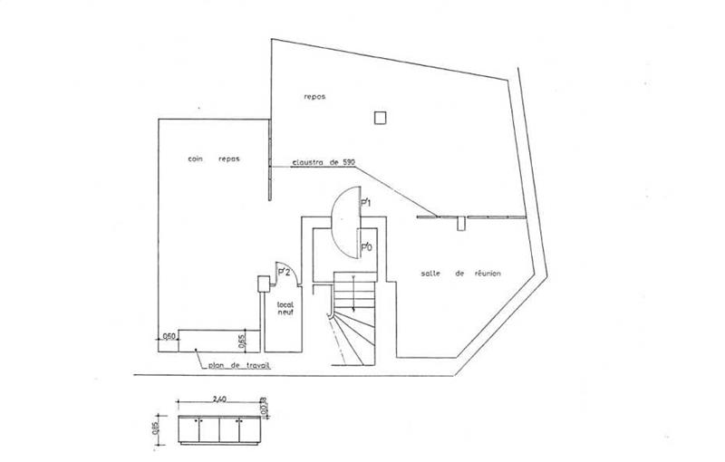 Location de bureau de 284 m² à Mantes-la-Jolie - 78200 plan - 1