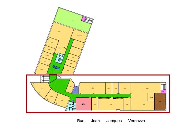 Location de bureau de 689 m² à Marseille 16 - 13016 plan - 1